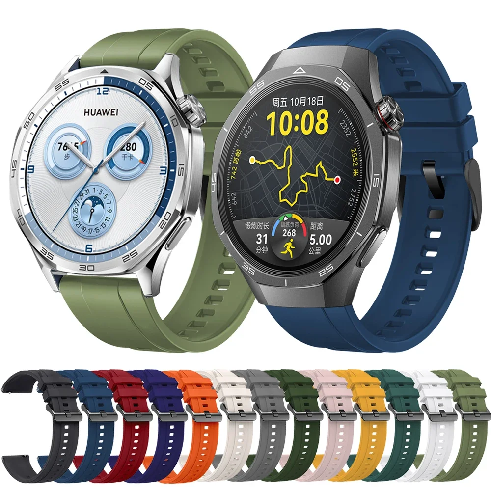 

Совместим с Huawei Watch GT5 46 мм, сменный ремешок для наручных часов, мягкий и прочный ремешок для Huawei Watch GT5pro 46 мм/GT4 46 мм
