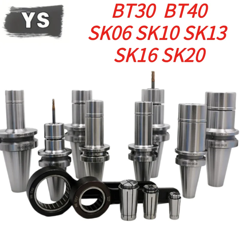 

BT30 BT40 SK06 SK10 SK13 SK16 SK20 Tool Holder BT SK Bracket Tool GSK Collet Chuck CNC High Speed Milling Tools High Precision