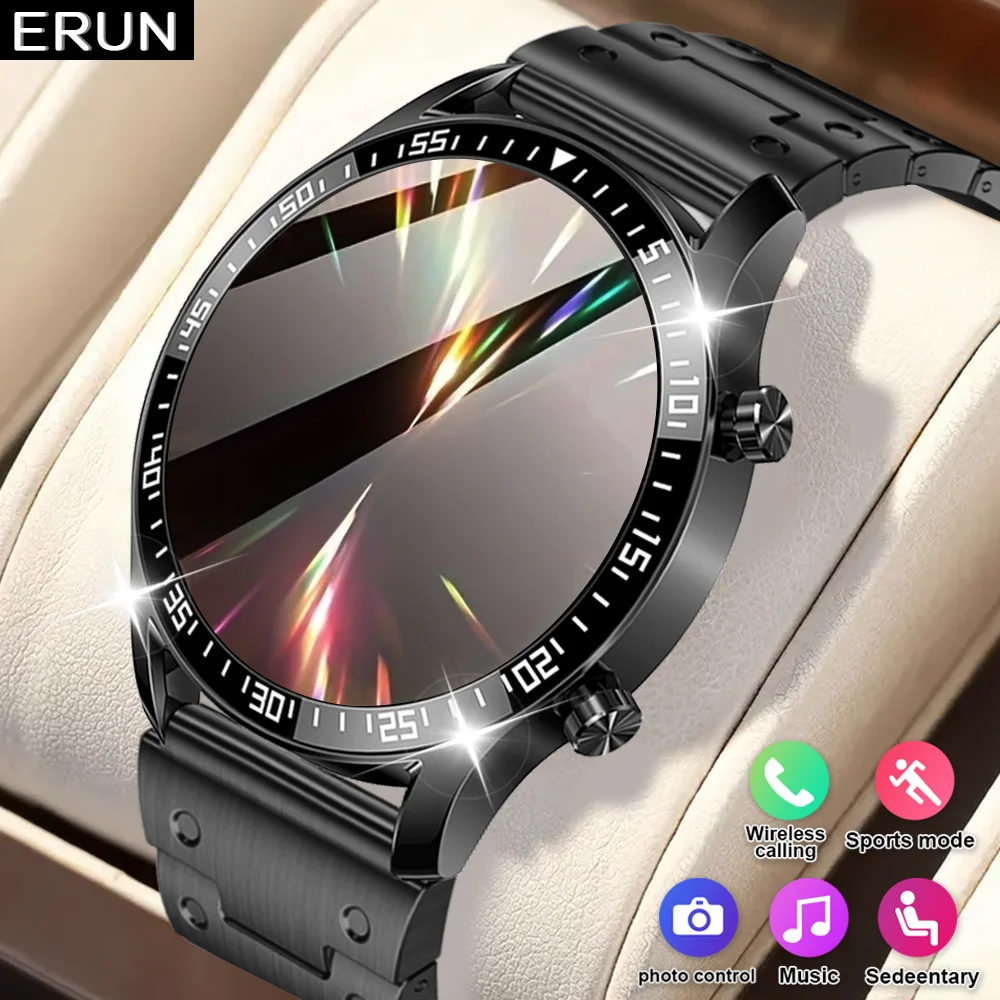 

ERUN Smartwatch, Men'S Watch, Sports Watch, Wireless Calling, Message Reminder, Multiple Sports Modes, Sports Tracker
