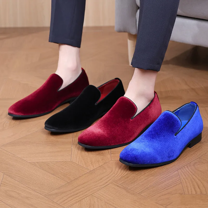 

Fashion Men's Classic Party Wedding Slip-on Loafers Moccasins Man Casual Shoes Mens Light Comfortable Outdoor Driving Flats