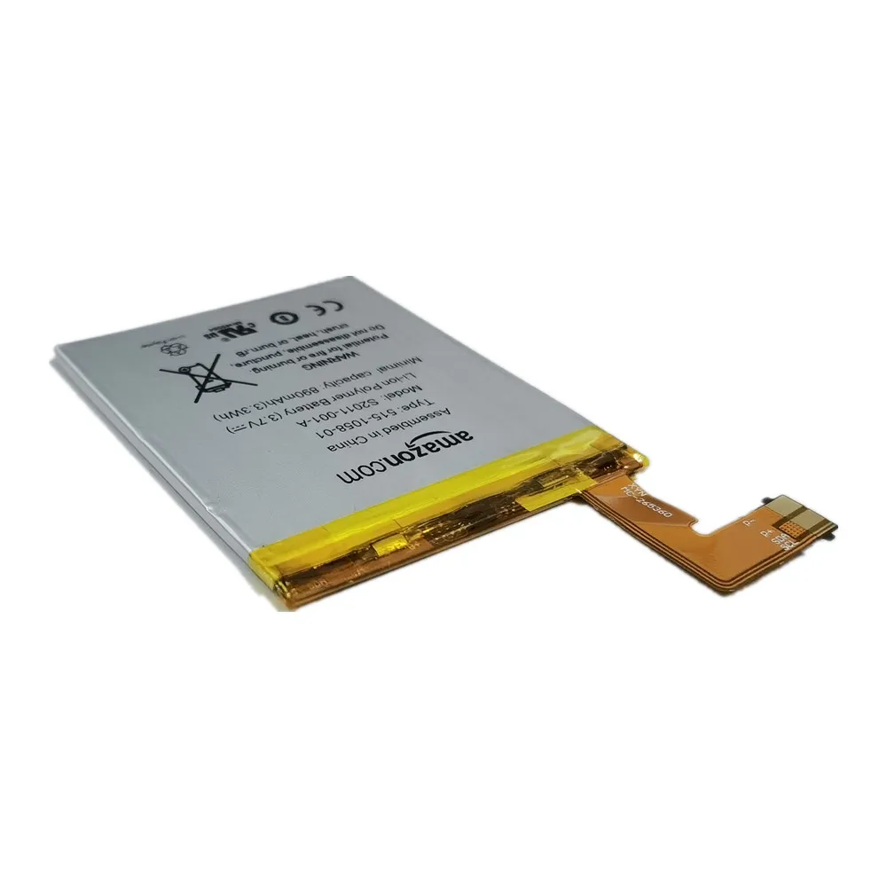 100% Original Phone Battery For Amazon Kindle 4 5 6 D01100 515-1058-01 MC-265360 S2011-001-S Battery 890mAh + Free Tools image 4