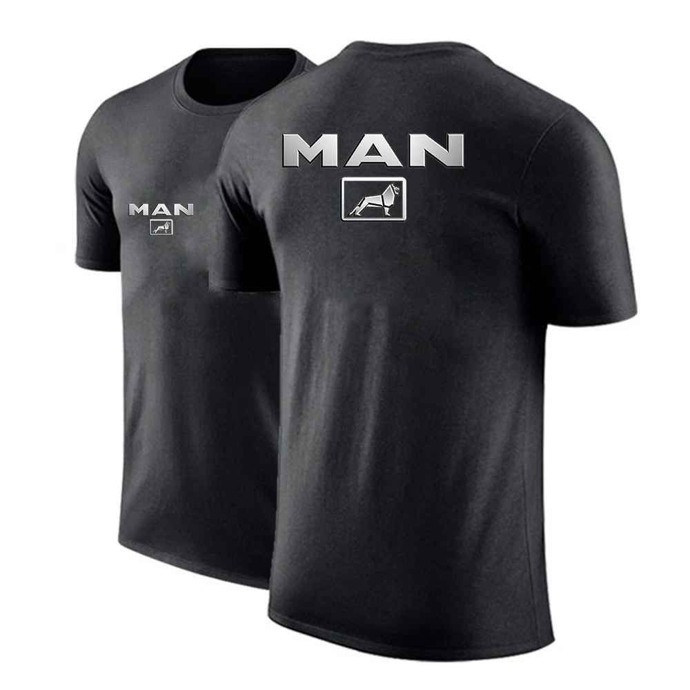 2023 neue Druck Männer Lkw Mann Auto Logo Kurzarm T Shirts Uv-schutz Atmungsaktive Tops Tragen Sommer Bekleidung Tops