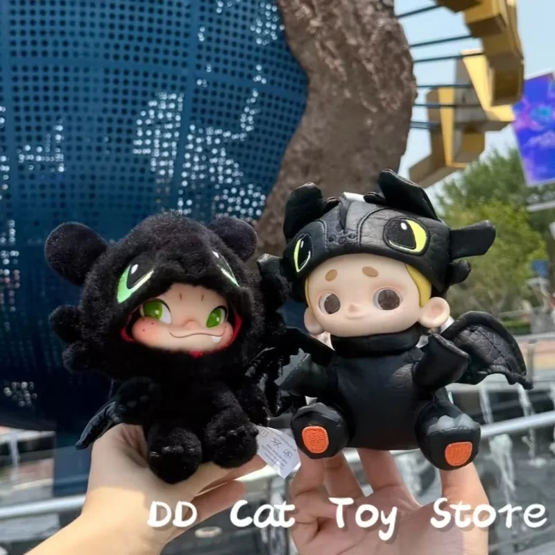 

Original 52toys Nook Train Your Dragon Toothless Action Figure PU Hanging Card Kawaii Bag Pendant Trendy Play Toy Birthday Gift