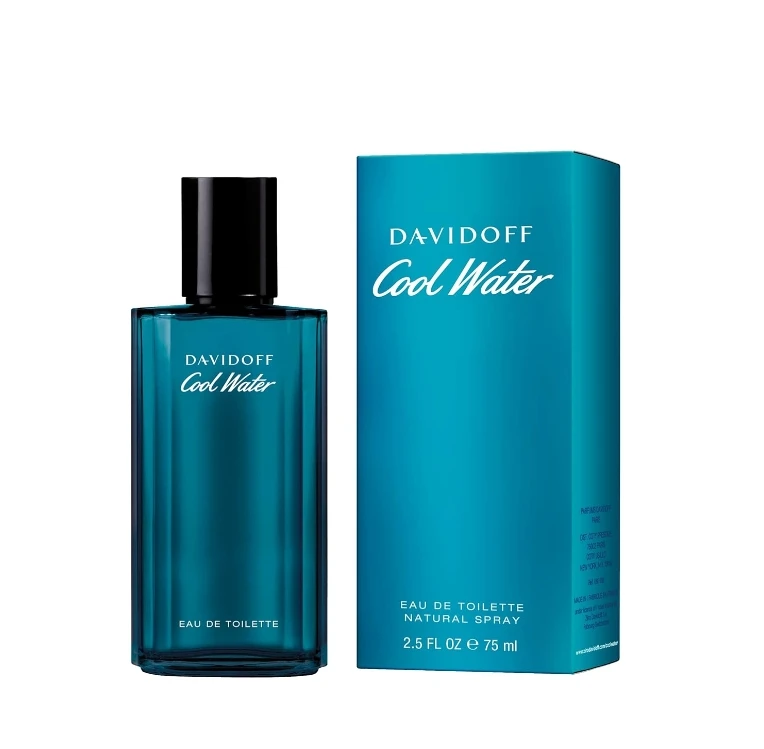

Davidoff Cool Water Eau de Toilette Aromatic Men's Cologne With Notes of Coriander Mint Lavender Amber Long Lasting Fragrance