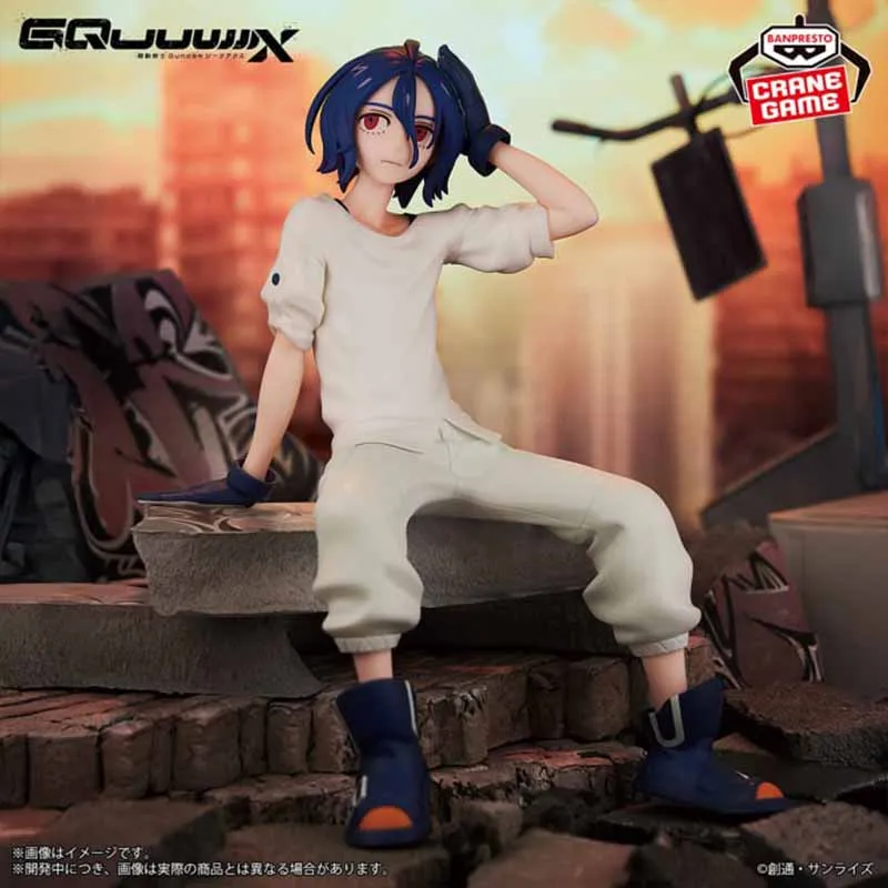 BANDAI auf Lager BANPRESTO Gundam GQuuuuuuX Shuji Ito 18 cm PVC-Modell Zeichentrickfigur echte Junge Sammlung Spielzeug Ornamente Geschenk