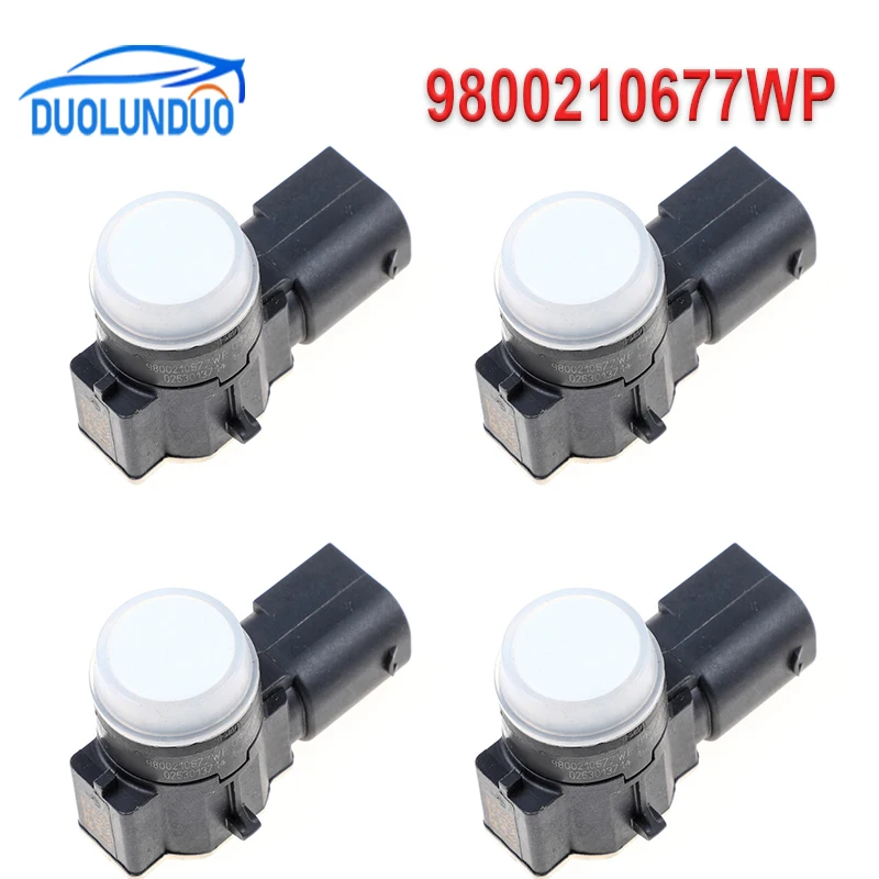 

4pcs New High Quality PDC Sensor 9800210677WP For Peugeot Citroen Expert Car Accessories