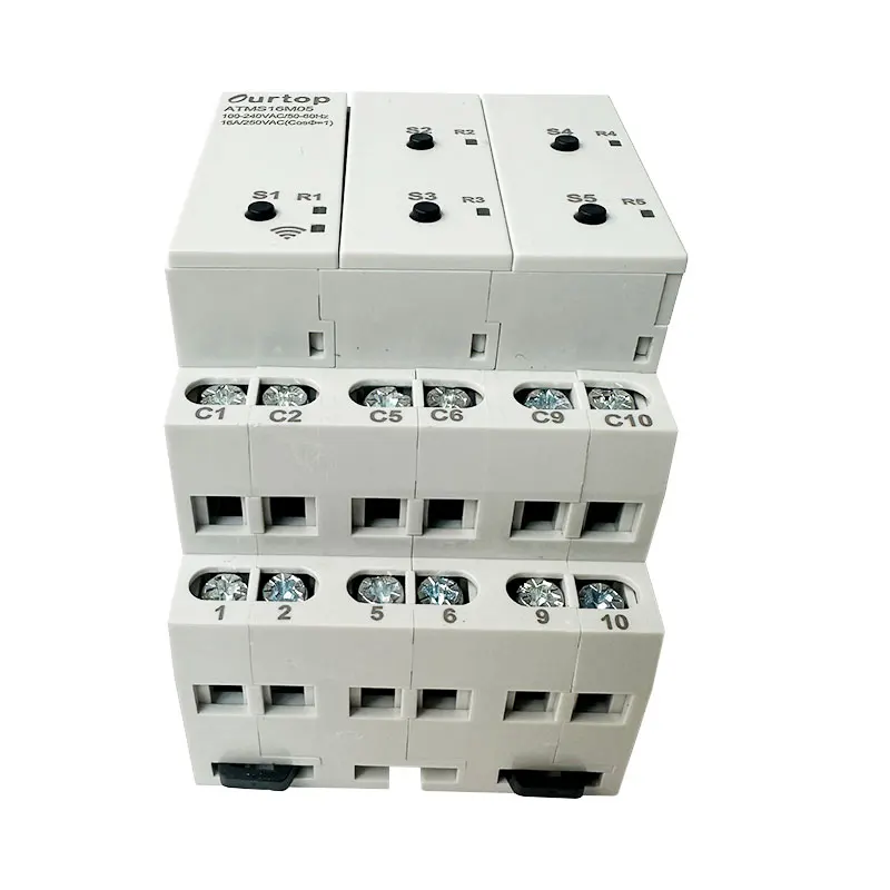 Imagem -04 - Interruptor do Relé Temporizador Inteligente Disjuntor Wi-fi Controle Remoto por App Atms16m05 Zigbee