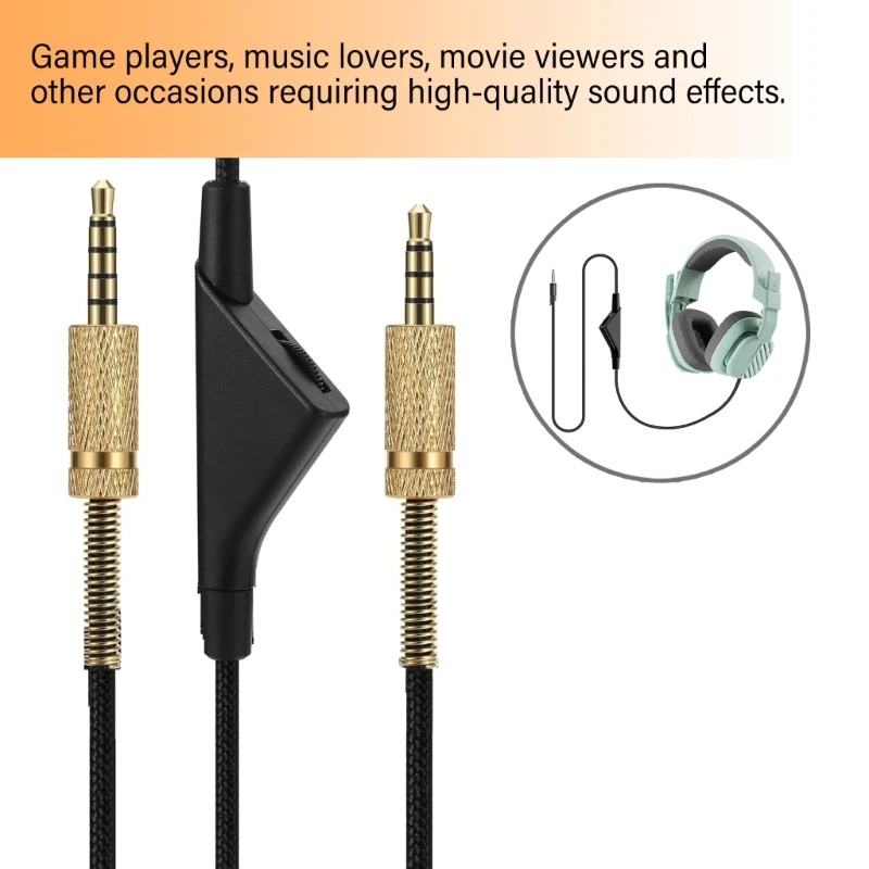 Очень четкий шнур для наушников, совместимый с наушниками A10 A40, превосходный звук, Прямая поставка