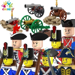 Kinderspiel zeug Imperial Navy Militärs oldat Bausteine rot blau Mini Action figuren Artillerie Spielzeug für Kinder Geburtstags geschenke