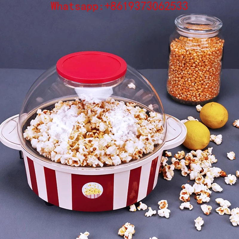 

Электрическая бытовая мини-машина для попкорна, полностью автоматическая, для детей, с возможностью добавления сахара и масла