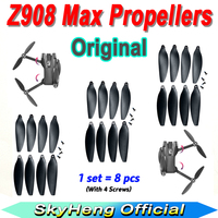 Z908 ProMAX Drone Propellers 8Pcs Original Z908 Max Spare Blades Maple Leaf For Z908 Max Drone Propellers Accessories Parts