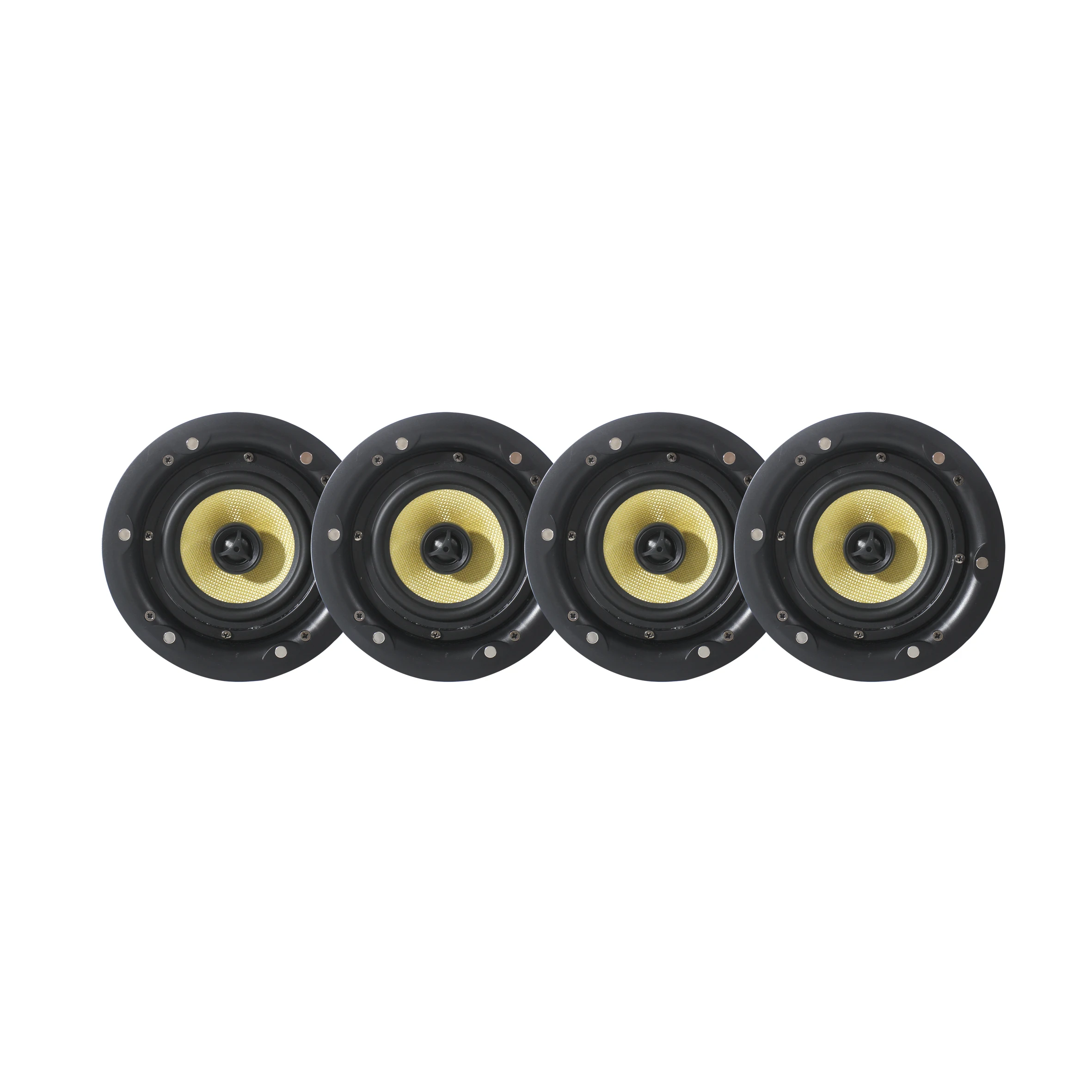 Compact Ceiling Speaker System Wireless Bluetooth Subwoofer With 2 x 40W stereo speaker outputs for a powerful 4.1 system