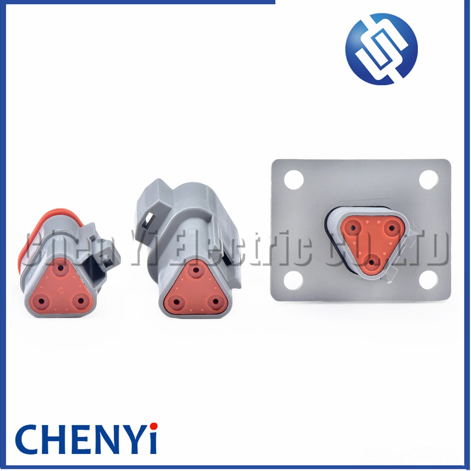 3 Pin Male or Female Automotive Waterproof Connector Wire harness plug DT06-3S DT04-3P DT04-3P-L012 For 1.5mm DT series