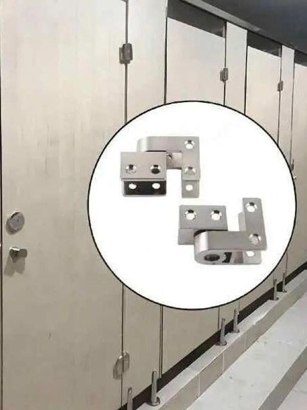 頑丈なトイレパーティションヒンジ、取り付け簡単、rees-バスルームアクセサリー、20年以前のブランド登録商標なし
