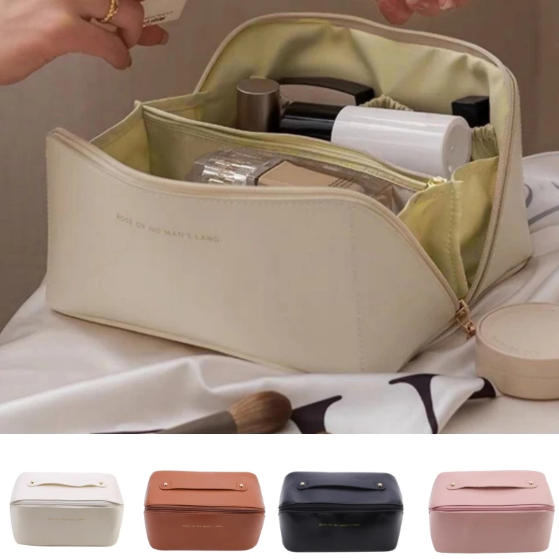 

Cosmetics Storage Kit Large Capacity Travel Toiletry Bag Makeup Bag Ins Advanced Sense Portable Cosmetic Storage Bag