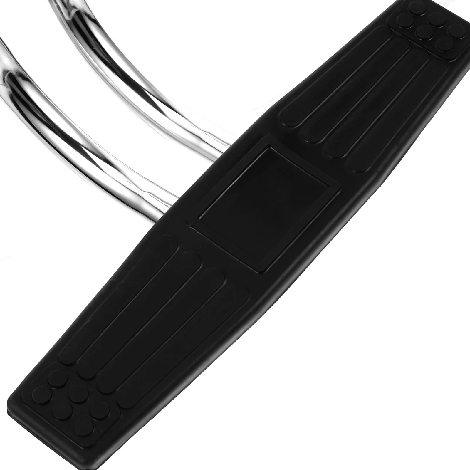 

Salon Chair Footrest Replacement Pedal Thick Stainless Steel Anti-Slip Support for Barber Hairdressing Chair Accessory