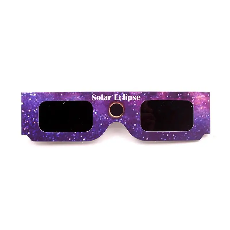 5/10pcs Solar Eclipse Glasses Eye Protection Safe Sun Viewing Goggles for Astronomy Hobbyists Outdoor Eclipse Observation