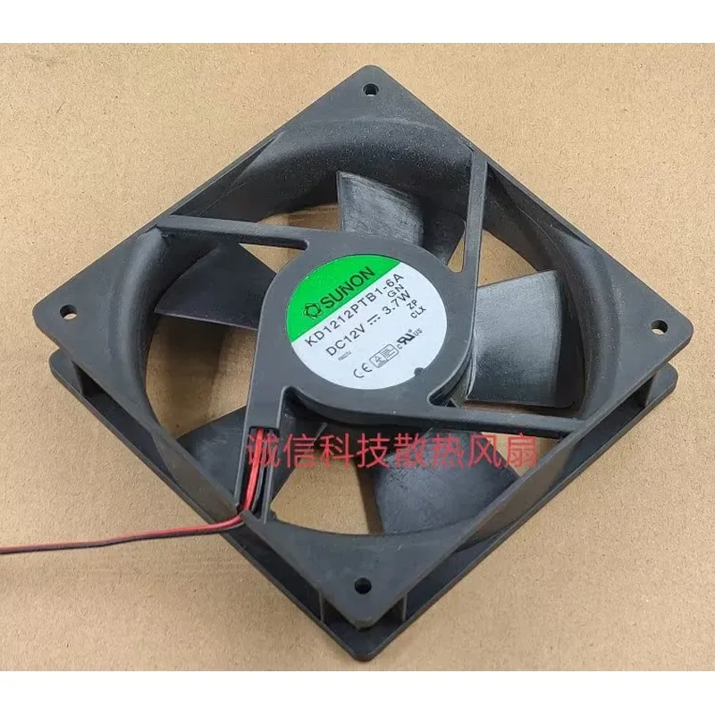 for SUNON KD1212PTB1-6A 12V 3.7W 120mm x 25mm DC Cooling Fan Original High Quality Silent Computer Case Cooler