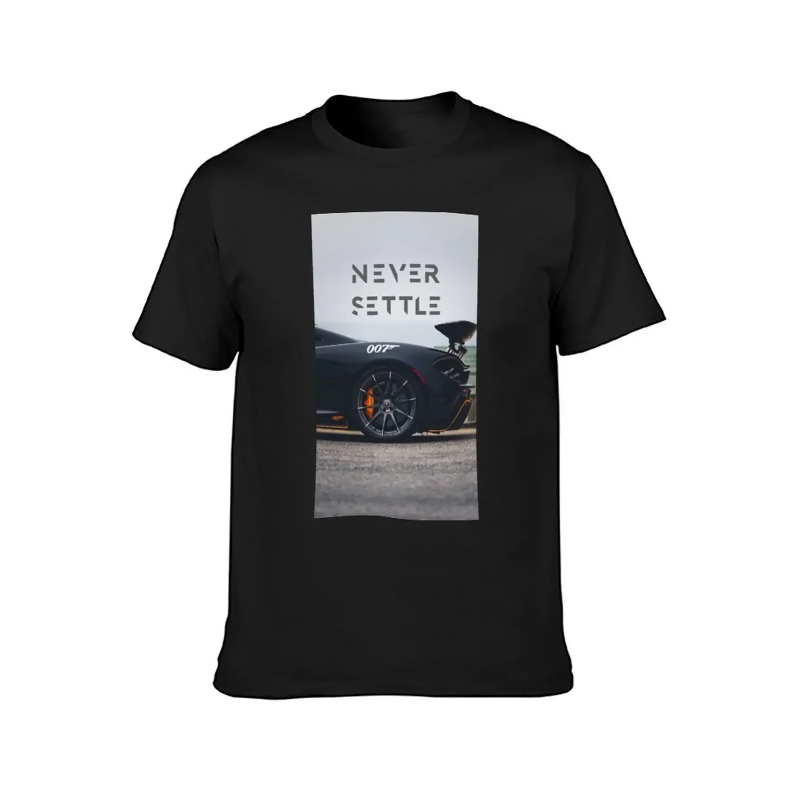 NEVER SETTLE DESIGN T-Shirt new edition cheap stuff mens clothing image 2