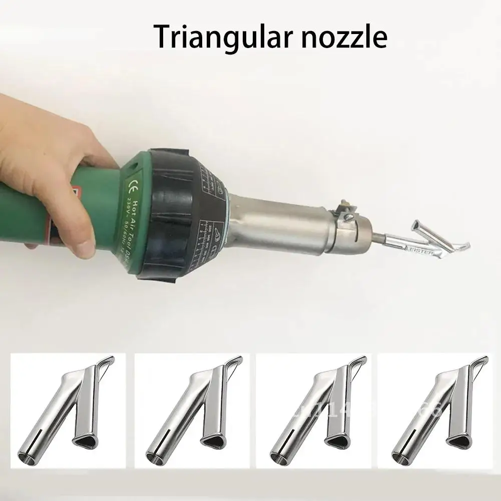 

Welding Tips Triangular Nozzle for PVC Plastic Hot Air Blower Triangle Speed Nozzle Soldering 1PC Welding Nozzle