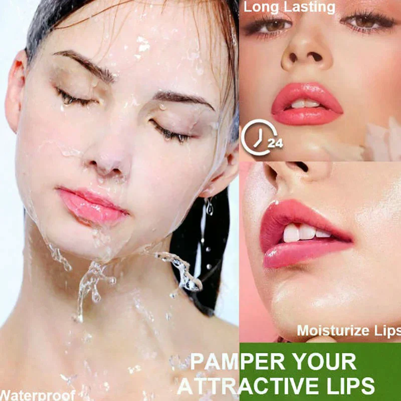 アロエベラ カラーチェンジリップスティック 長持ち、保湿、温度で色が変わるリップバーム、色落ちしにくい栄養リップケア