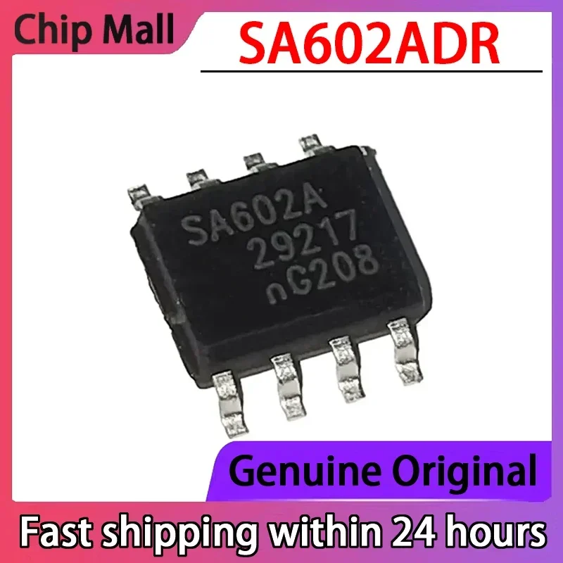 

1PCS New SA602A SA602ADR SOP8 RF Microwave Dual Balanced Mixer