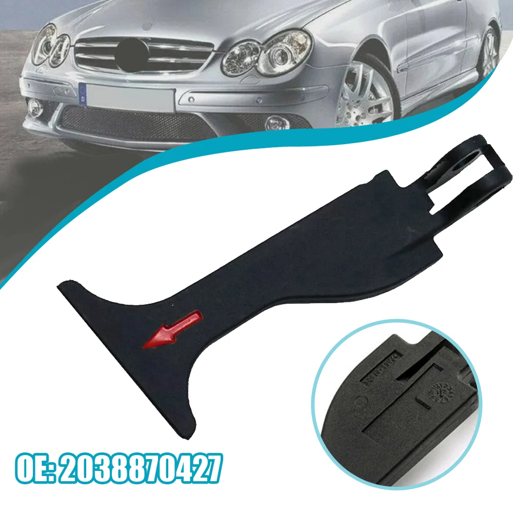 

1pc Auto Front Grille Pull Strap Accessory Car Hood Release Pull Handle for Mercedes AMG Benz C230 C240 C320 W203 C32 2038870427