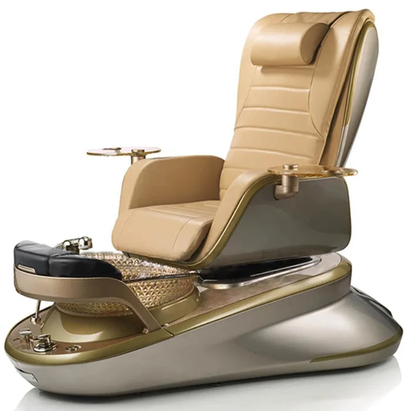 

Modern Human Touch manicure station Lying hydraulic No armrest electric massage pedicure chair