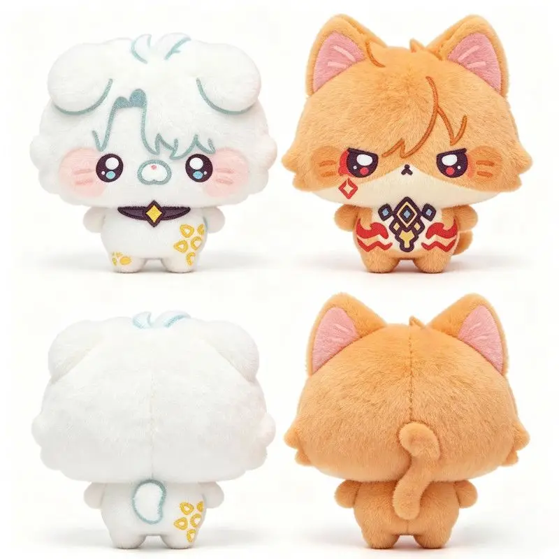

10cm Anime Honkai Star Rail Phainon Mydei Plushie Doll Khaslana Cat Stuffed Doll Toys Plush Pendant Keychain Doll Birthday Gifts