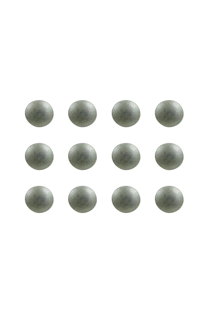 GC-007 WWII German elite Officer sliver color buttons for dress tunic (12 PCS)