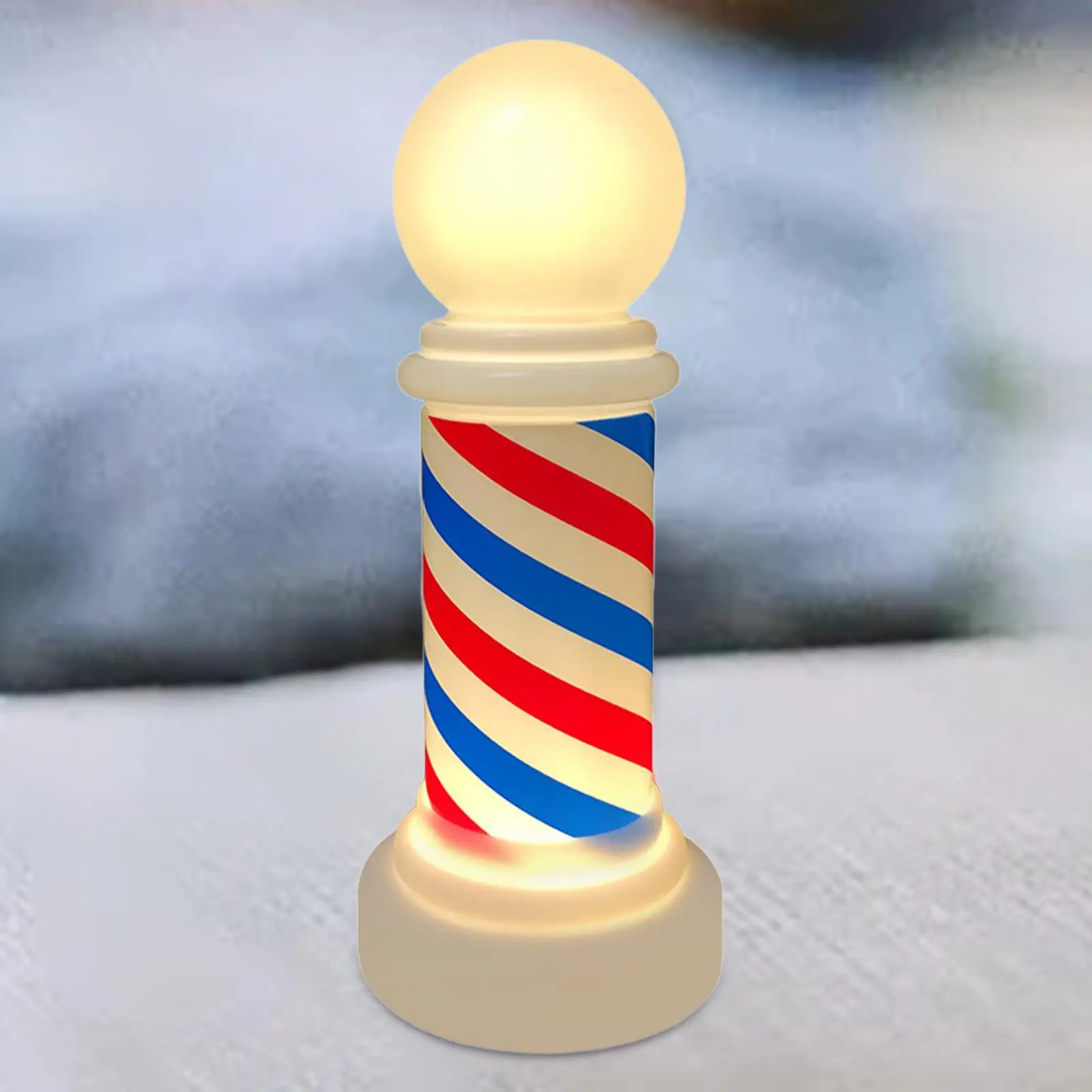 Barber Sign Light Energy Saving LED Salon Pole Lamp Decorative Lamp for Hairdressing Salon Accessories