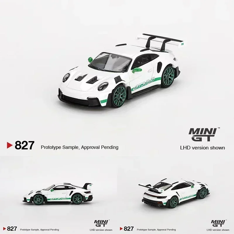 

MINIGT 827 In Stock 1:64 992 GT3RS Tribute To Carrera RS Collection Toys Package Diecast Car Model