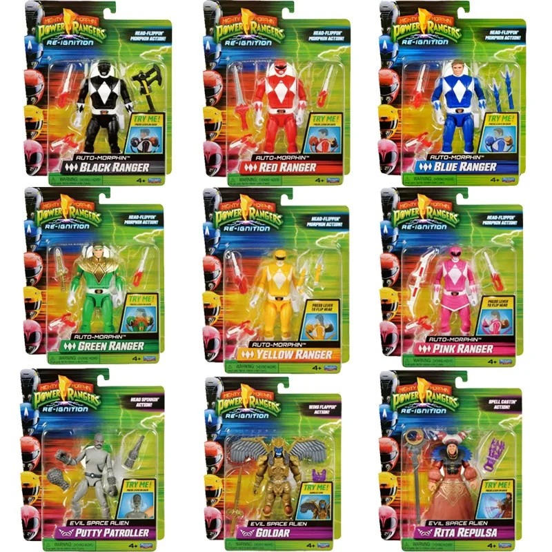 

Playmates Power Rangers Action Figure Articulated Auto Morphin Re Ignition Collectible Model Rita Repulsa For Hobby Collectors