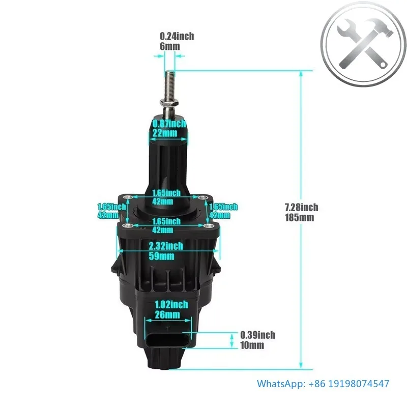 

Turbo Wastegate Actuator Turbocharger Control Valve 11657647115 11657638783 Engine Turbo System Replacement Components