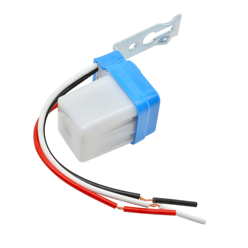 DC 12V 10A Auto On Off Photocell Light Switch Photoswitch Rainproof Light Sensor Photo Control Photoswitch Sensor Switch