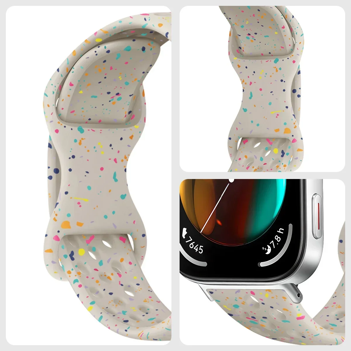 Silikonarmband für Huawei Watch Fit 5Pro 4Pro, weiches Sport-Armband für Huawei Watch Fit 5 4 Fit 3, Armband-Zubehör – Detail 14