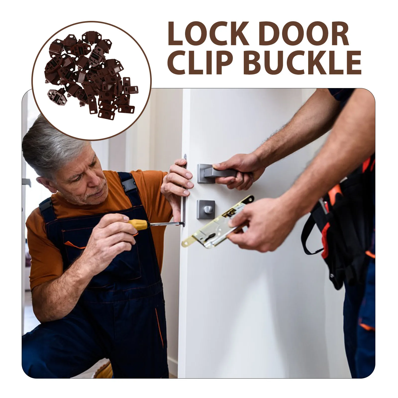 

20Pcs Ball Catches for Interior Doors Cabinet Door Catch Heavy Duty Plastic Latch for Cupboard Closet Drawer Furniture Door