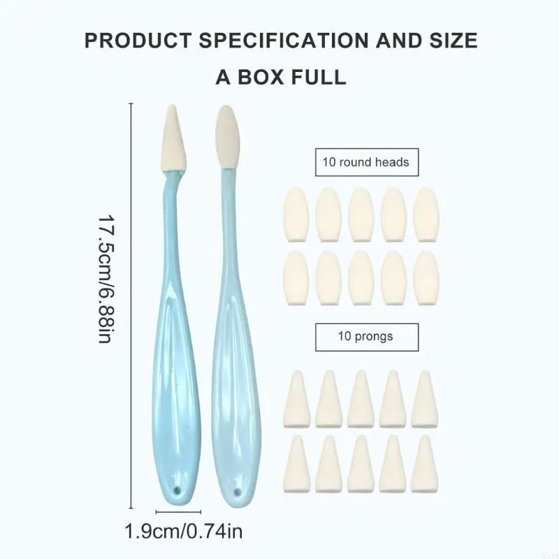 مزج جذوع الرسم رسم القطع محو أدوات الرسم في ممسحة الإسفنج