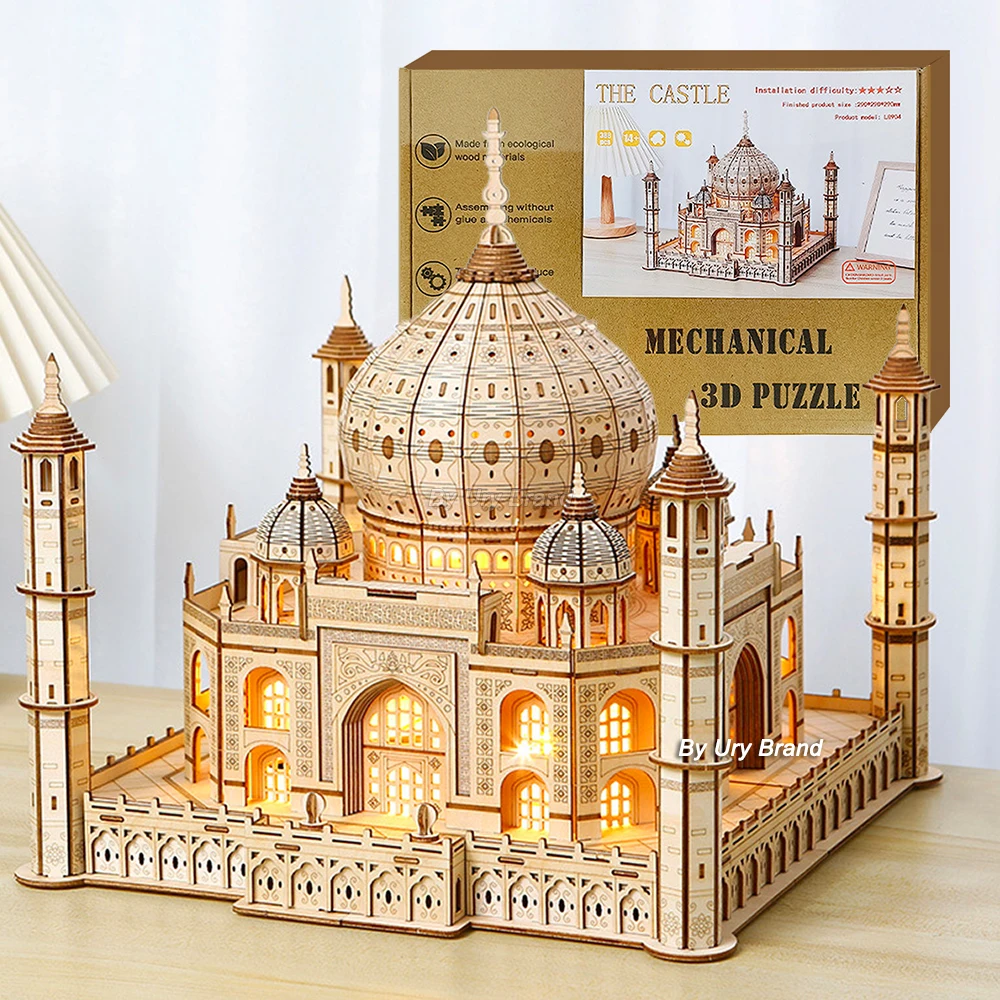 Image à Gratter Taj Mahal Argent – Kit Créatif Royal & Langnickel Avec Stylo & Modèle