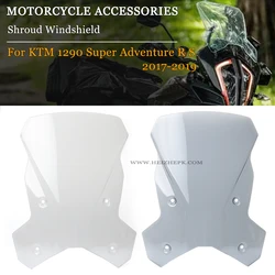 KM 1290 Windscreen Windshield For KM 1290 Super ADV Adventure R S 2017-2018 2019 thicken Wind Shield Screen Protector Parts
