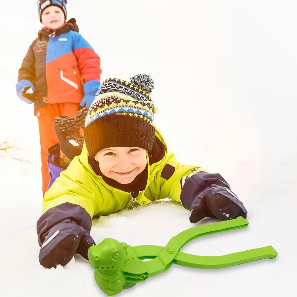 Kids Outdoor Sports Snowballs Mold Snow Shovel Duck Snowball Clip Bear Snowball Clip Snowball Maker Mold Sand Making Mould