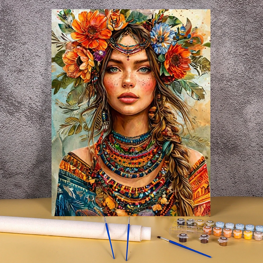 Flowers Women Paint… - image