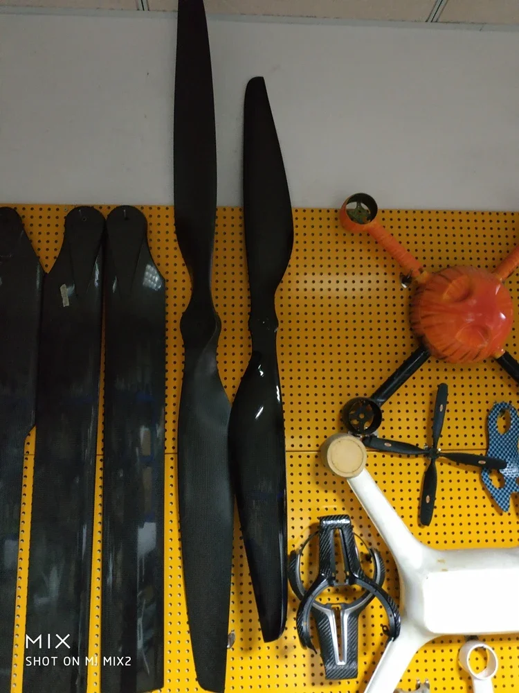 Hélice de fibra de carbono T4213 (1*cw&ccw) de empuje de 100 kg de 42 pulgadas para mega o avión