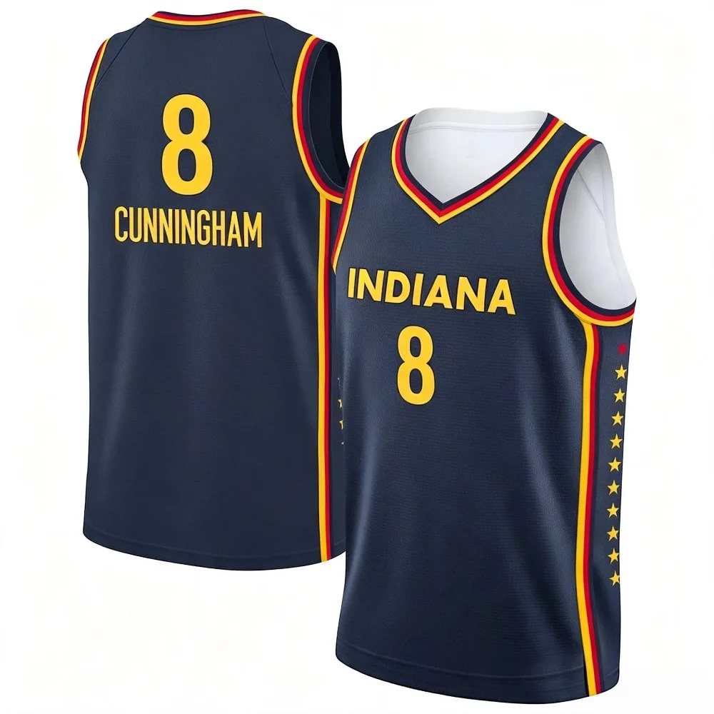 2026 Sophie Cunningham No.8 3D Basketball Jersey Men Women Summer Sports Vest Breathable Quick Drying Clothing Fashion Fan Gifts