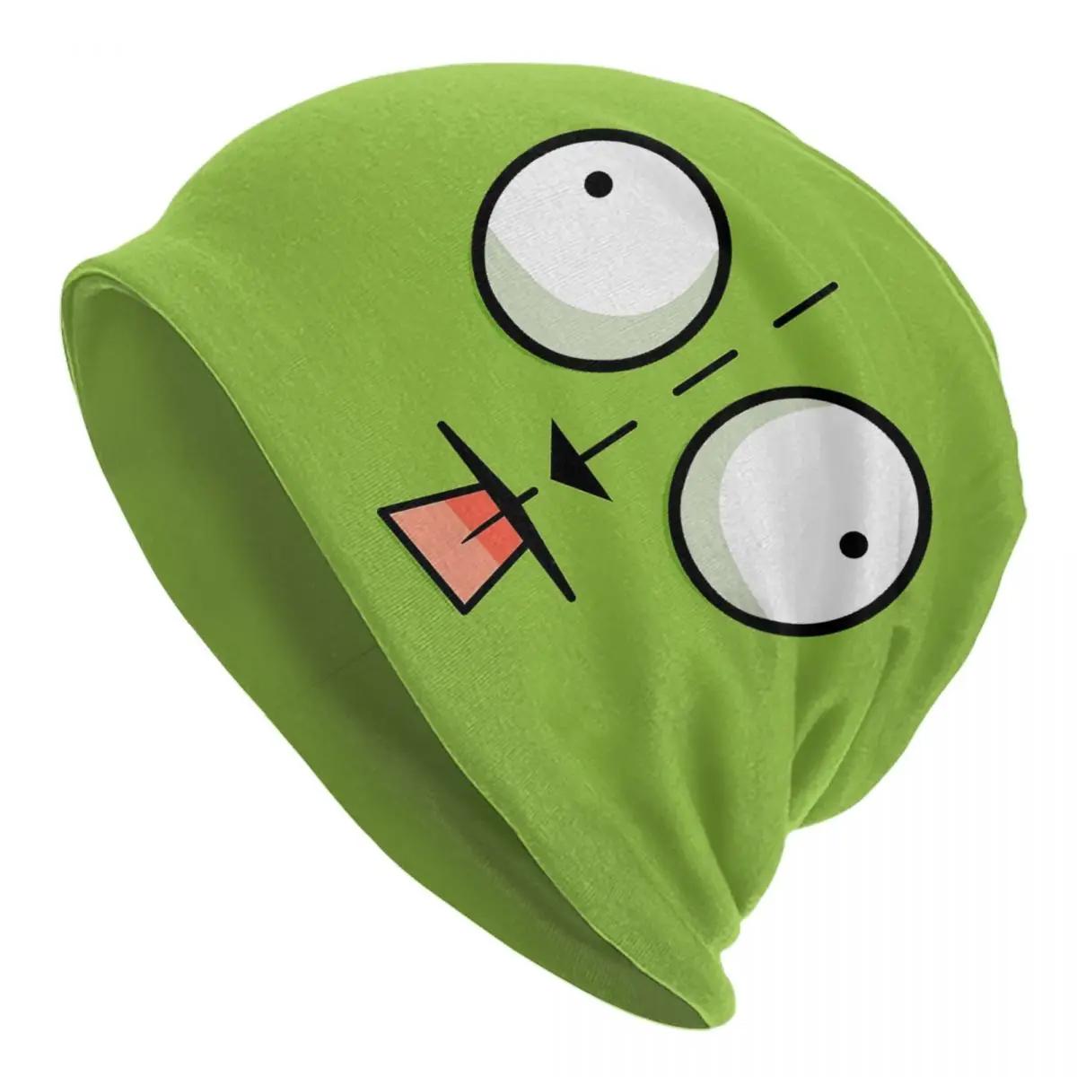 Custom I-Invaders Z-Zims Cartoon Beanie Cap Winter Warm Bonnet Homme Knitting Hats Cool Science Fiction Skullies Beanies Caps