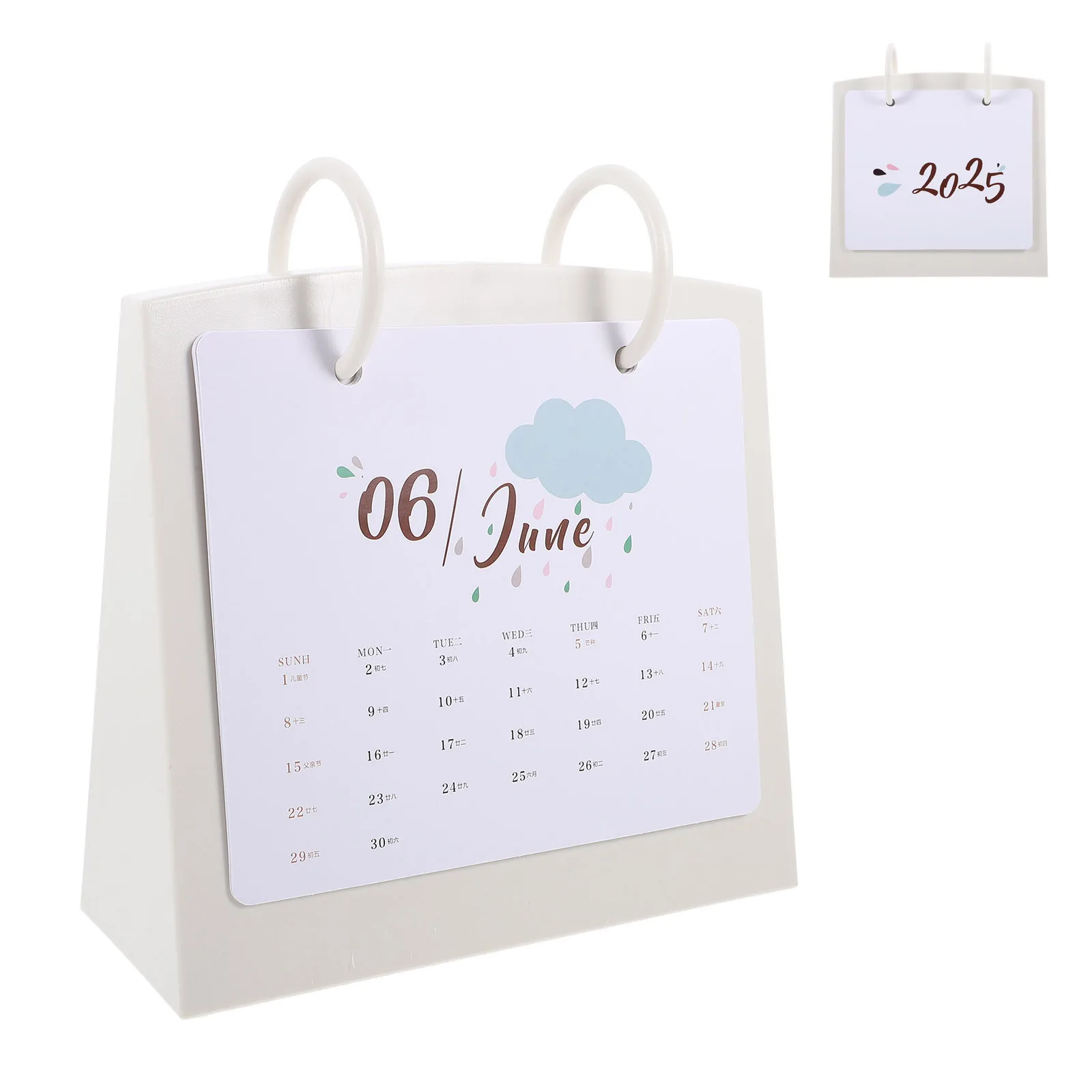 

Desk Calendar 2024-2025 Standing Flipped Style Stable Base Monthly Desktop Tabletop Calendar for Home Office Desk Calendars