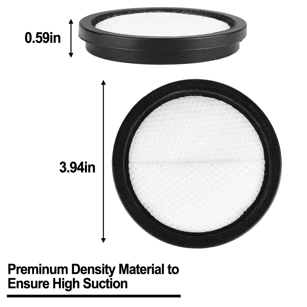 2/4 قطعة فلتر لـ I5 حبالي V70 مكنسة كهربائية لاسلكية قطع غيار ملحقات استبدال التنظيف المنزلي