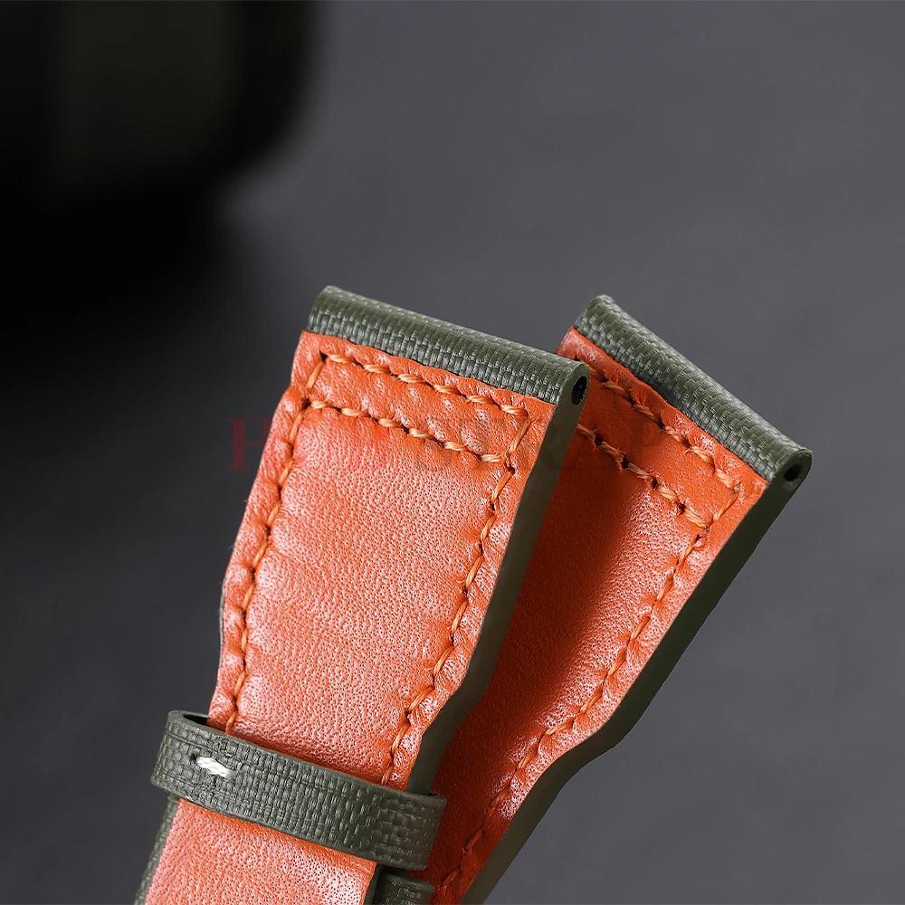 20mm 21mm 22mm Nylon Leather Watch Strap Genuine Cowhide Belt for IWC Pilot Watchband Men Women Sport Bracelet Watch Accessories