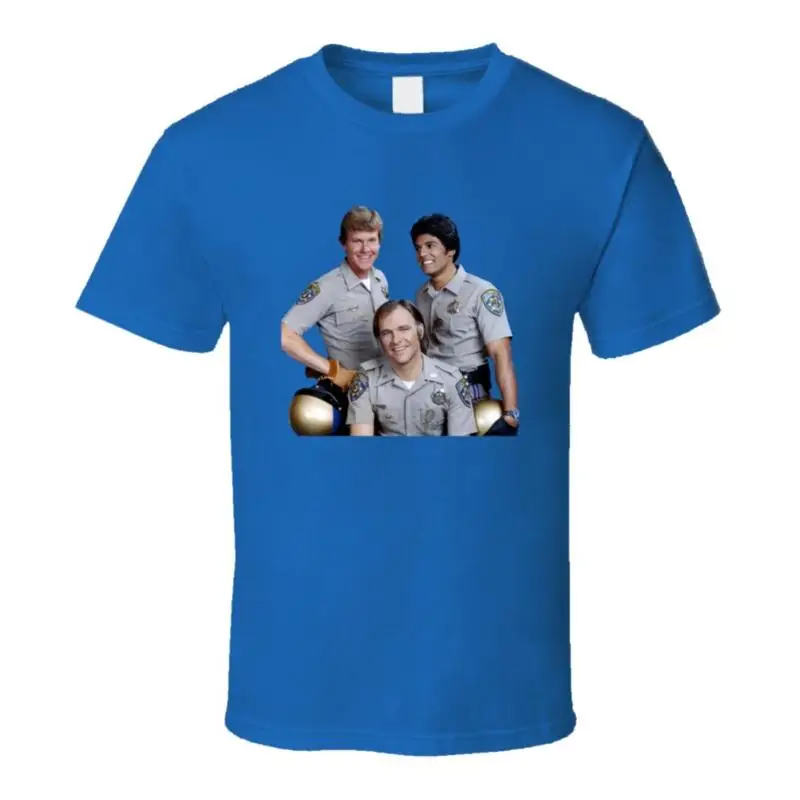 Футболка с фанатом Chips Ponch Jon Tv 80-х годов