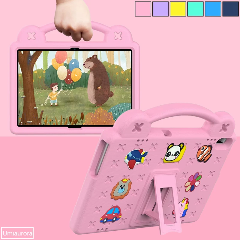 

For Huawei MatePad SE 11 10.4 11.5S 11.5 inch 2025 T5 T8 T10S Kids Shockproof EVA Tablet Case EVA Handle Stand Butterfly Funda